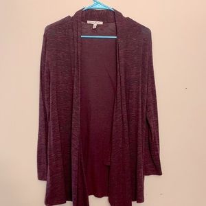 Express Purple/black cardigan